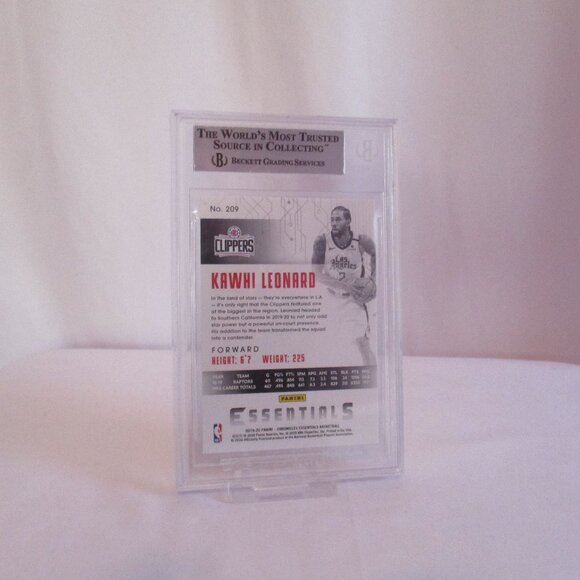 2019-20 PANINI CHRONICLES PINK #209 KAWHI LEONARD ESSENITALS MINT 9 - Picture 3 of 5